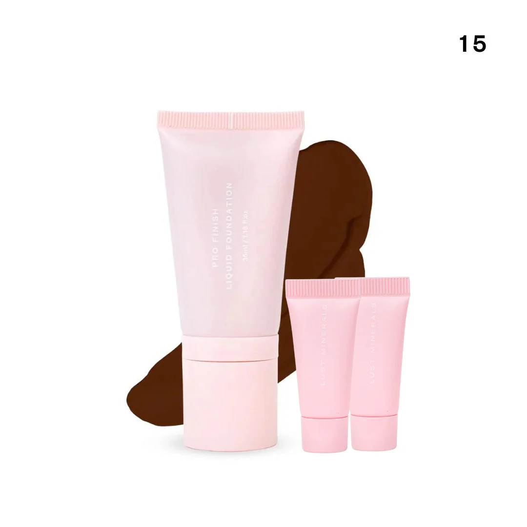 Pro Finish Liquid Foundation + Free Sample Pack - Image 11